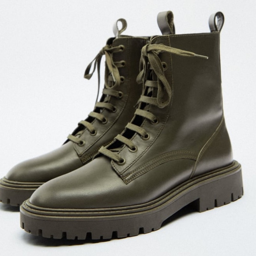 Zara Leather Boots
